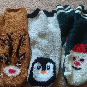 Winter Fuzzy Socks